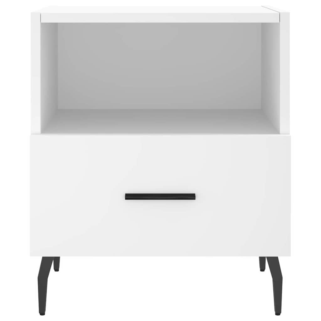 Nightstands 2 pcs White 40 x 35 x 47.5 cm Particleboard
