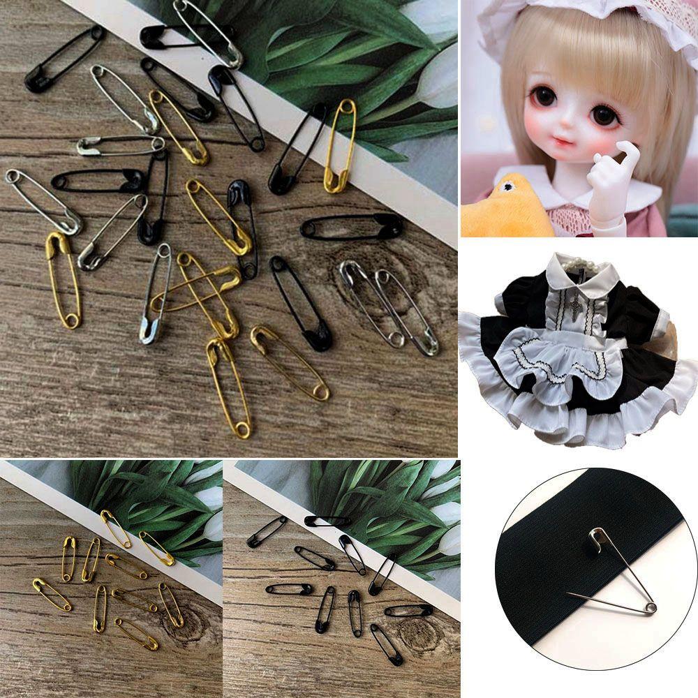 

Metal for BJD Dolls DIY Handmade Safety Pins Sewing Tools Kids Paper Clips Doll Clothes Accessories срібний