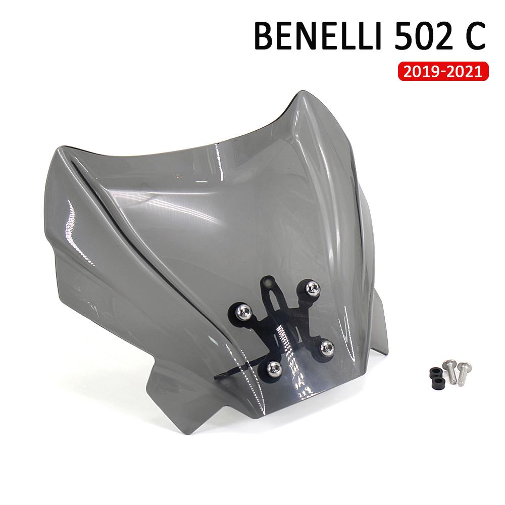 Neues Motorradzubehör Windschutzscheibe Windschutz Windabweiser Für Benelli 502C 502 C 2019 2020 2021 2022 2023 2024