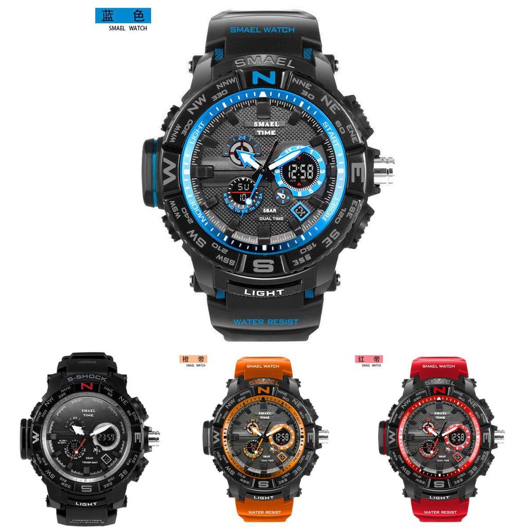 Premium Montres Smael Multifunctioneel Waterdicht Kwarts Horloge Met Tijdloos Ontwerp