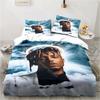 3D Rapper Juice Wrld 999 Bettwäsche-Set Bettdecke Bettwäsche-Sets Kissenbezug Bettbezug Kinderzimmer Bettwäsche-Set Luxus Geburtstag