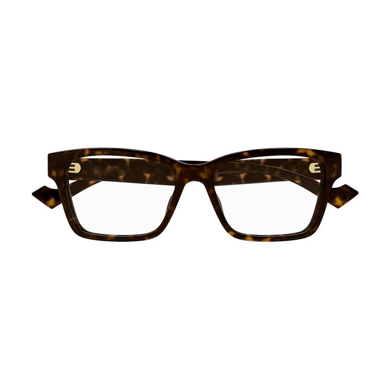 Gucci optical glasses Fashionable myopia glasses, square frame, rectangular, frames, same 002 Havana color 55 dust bag + glasses case (random color)