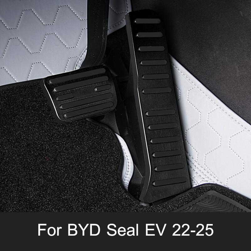 For BYD Seal 06 DMi EV 07 DMi Accelerator Brake Pedal Aluminum Alloy Anti Slip Wear-resistant Foot Pedal Cover Car Accessories