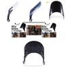 Durable Motorcycle Windshield Accessory For 5 Inch And 7 Inch Headlight Customization
