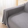 Solid Color Sofa Cover Towel Chenier Sofa Cushion All-inclusive Non-slip Cover Modern Simple Universal Cover