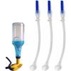 3 Pack Universal Fit 360° Spray Bottle Adapter,4.3in Weighted Tube Replacement,Upside Down Multi-Angle Sprayer Attachment for Kitchen, Garden