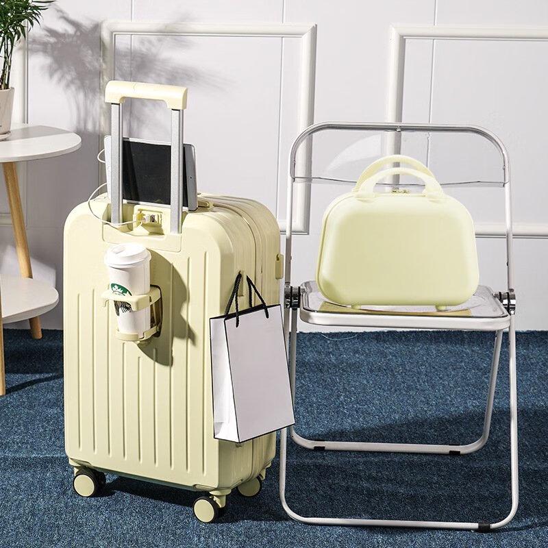 OEING Student Jelly Yellow Nested Luggage Set