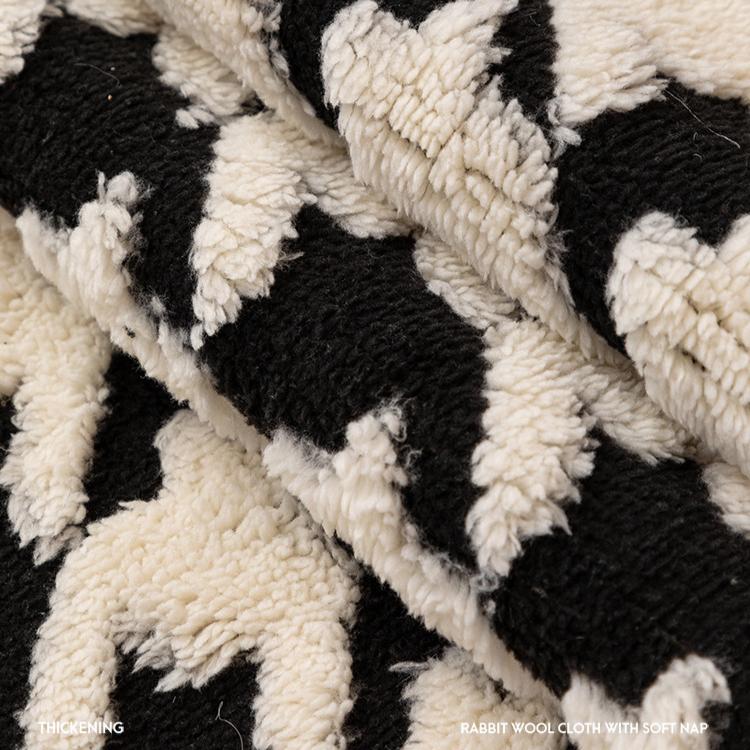 1pc Plush Sofa Cushion - Thickened Striped Design, All-Season-Slip-Resistant & Pet-Friendly Living Room Carpet & Sofa Protector, Multiple Sizes