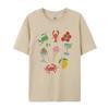 Italian Food TShirt Cute Lobster Seafood T Shirt Women Retro Cocktail Fruit Graphic Tee La Dolce Vita Shirt Summer Vacation Top
