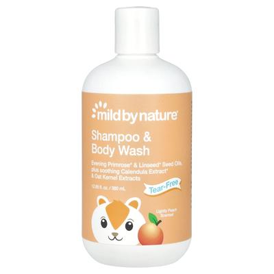 Anti-Irritation Baby Shampoo & Body Wash, Peach Fragrance, 380 Ml (12.85 Fl Oz)