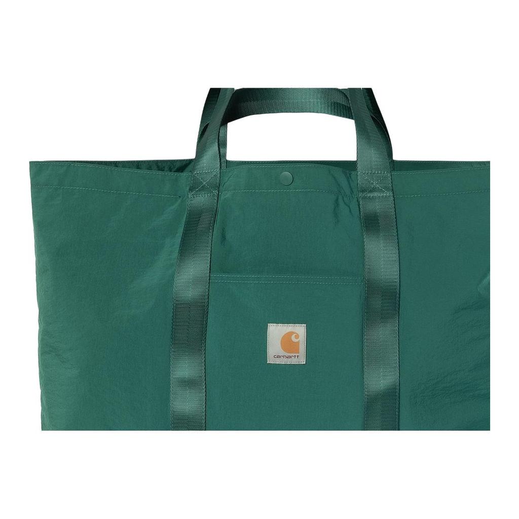 Carhartt WIP Canby Woven Square Label Tote Bag Unisex Tote Bags Green I034597-2PB-XX