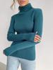 Women's High-Neck Knitted Pullover / Base Layer