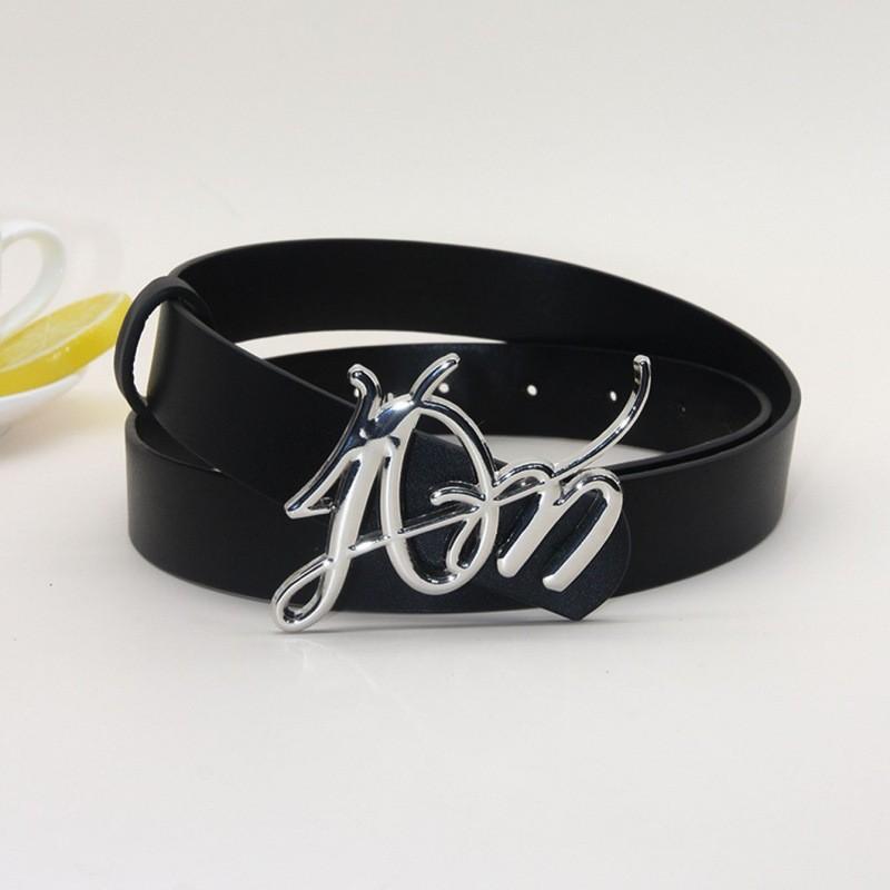 Stylish Minimalist Pu Belt For Casual Students Trendy Black Color For Fashion Lovers