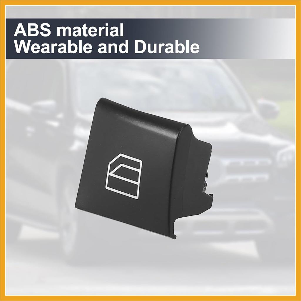 4pcs Driver Window Switch Button Covers Power Window Master Switch Repair Button Caps Lift Button for Mercedes Benz ML GL R Class W164 X164 W251