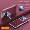 Luxury Plating Leather Metal Lens Holder Case for Xiaomi 15 Pro 15 Ultra Shockproof Bumper Protective Cover Xiaomi Mi 15Pro