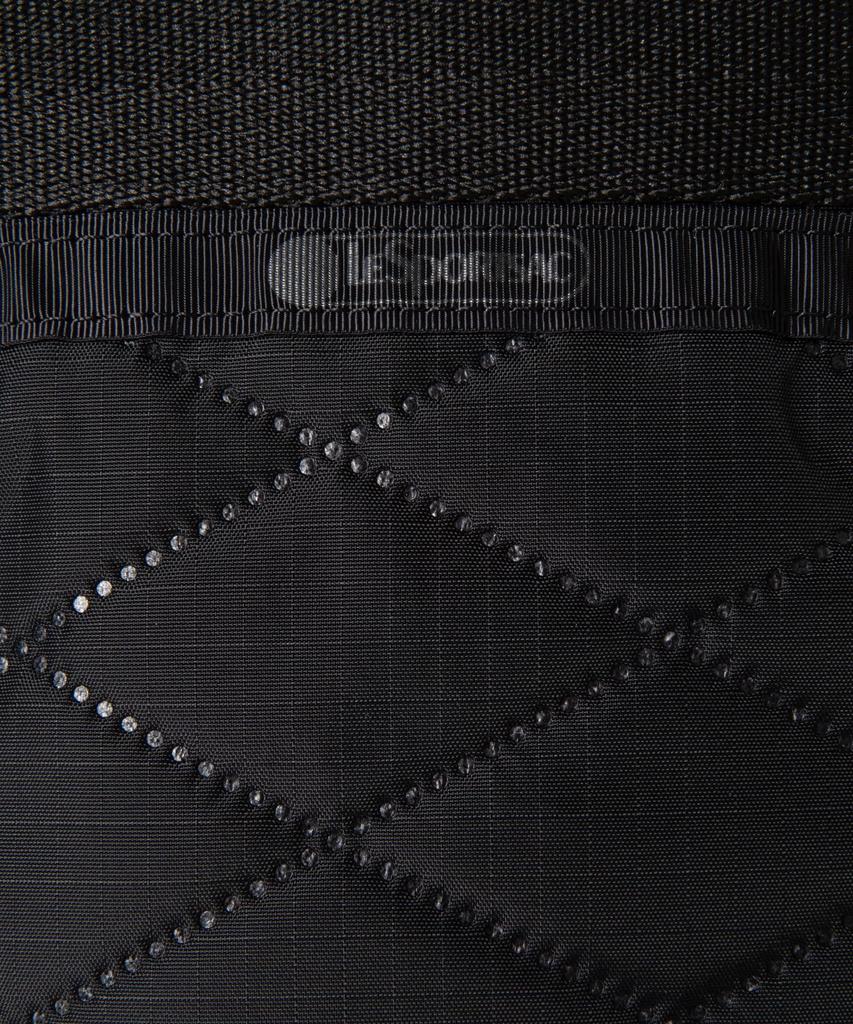 BUCKET Cross Debossed TOTE/1116/Black