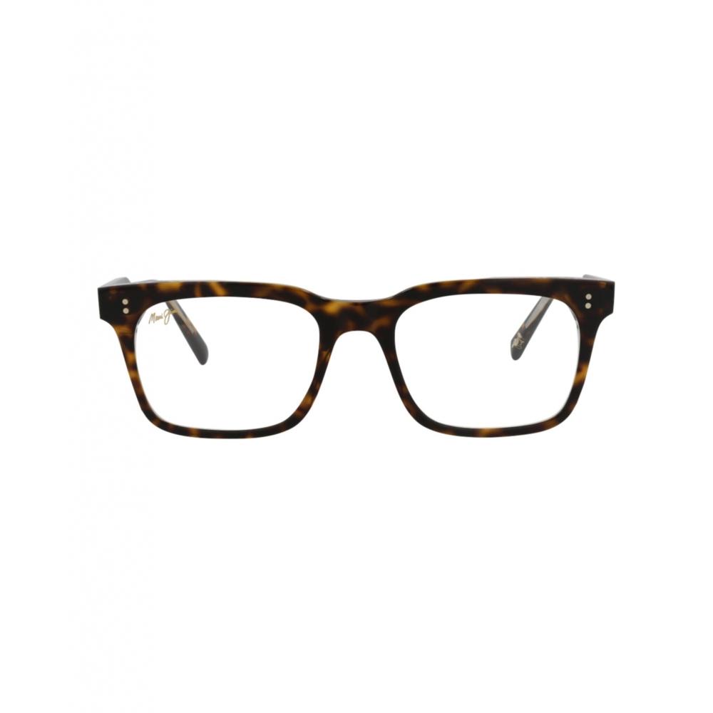 

Maui Jim Square Frame Ацетат Оптические Оправы Черепаховый Черепаховый Прозрачный