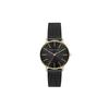 AE Wrist Watch Quartz Movement Stainless Steel Strap Black Dial Women's Watch AX5548