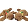 Brown Capybara Plush Papa Circle Stuffed Animals Lovely Capybara Wrist Circle  Kid Gift