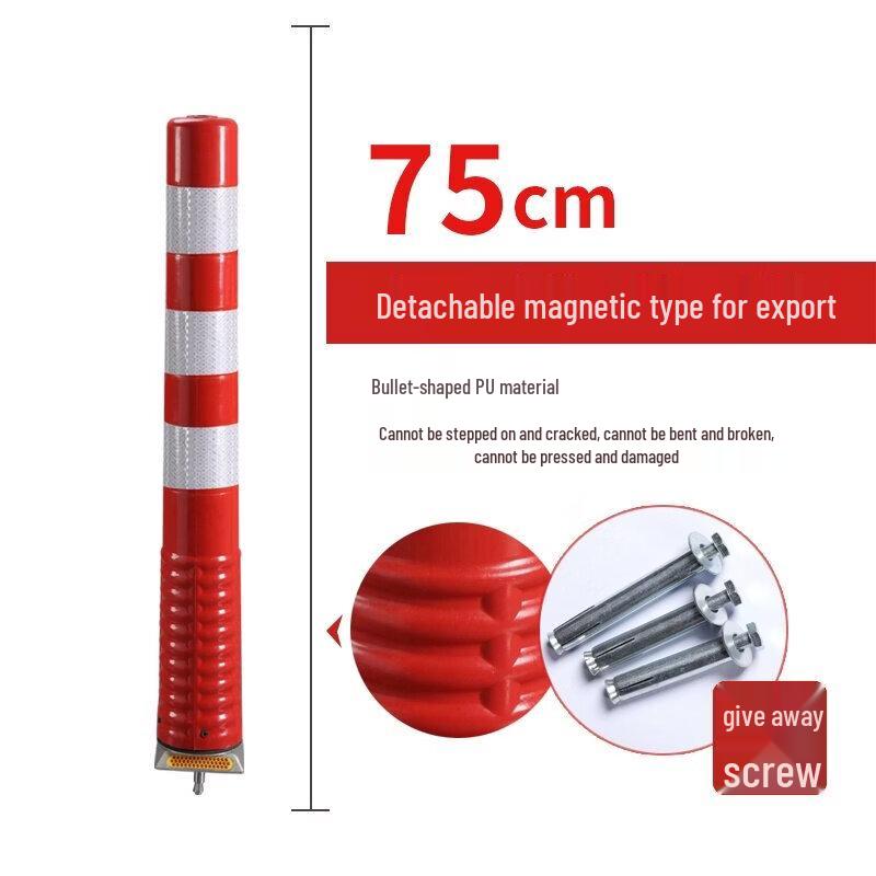 Detachable Magnetic Traffic Warning Bollard
