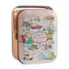 Metal Rabbits Candies Tin Box With Handle Portable Biscuits Storage Case Cartoon Pattern Candy Box For Present Wrapping Supplies