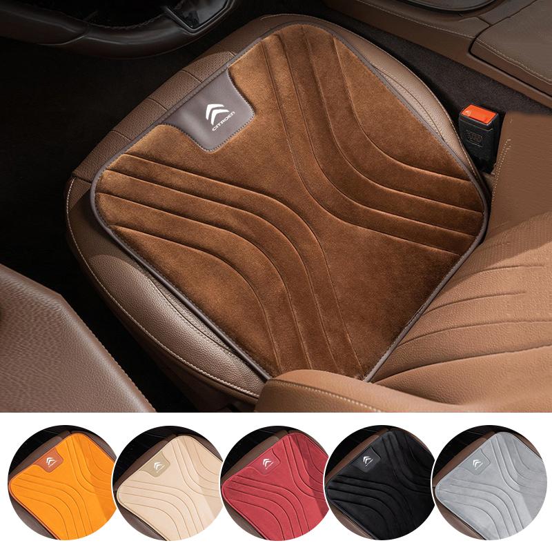 Suede Car Front Rear Seat Cushion Flannel Non-Slips Cover Pads For Citroen C1 C5 C4 C3 C2 Cactus Berlingo Saxo Picasso Jumper aje256