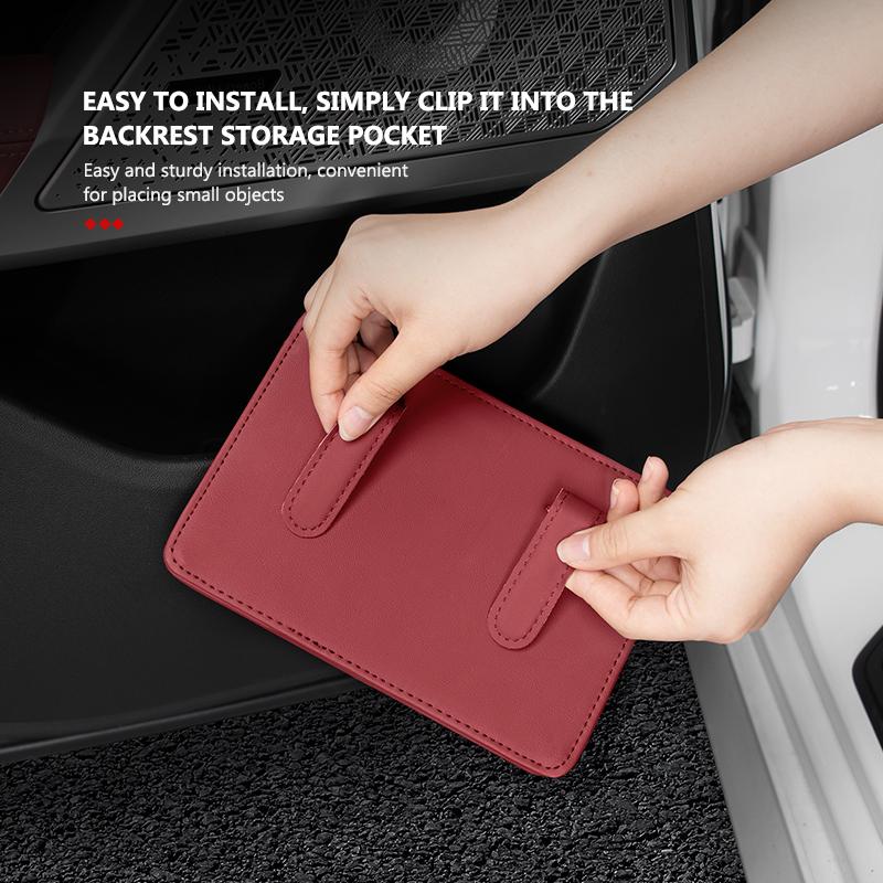 D6Car Door Organizer Phone Coins Keys Storage Stowing Tidying Box For Mercedes Benz AMG A C E S G Class W201 W210 W108 W204 W205