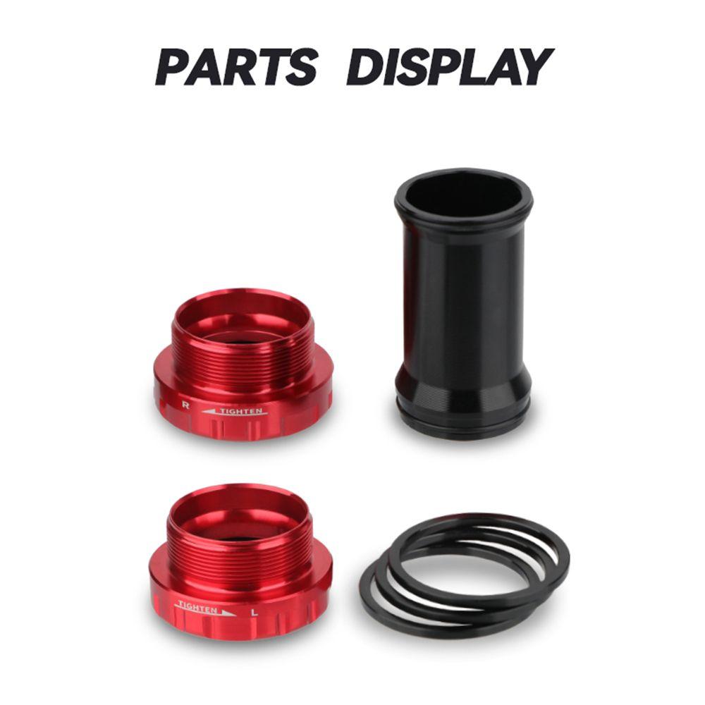 BB68 MTB Road Bike Bicycle Bottom Bracket Bottom Brackets Adapter BSA Bottom Bracket Press Fit Axle