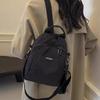 Schoolbag New Large-capacity Commuter Travel Backpack Shoulder Handbag Bag Women's Lightweight Oxford Cloth Backpack Casual Fashion