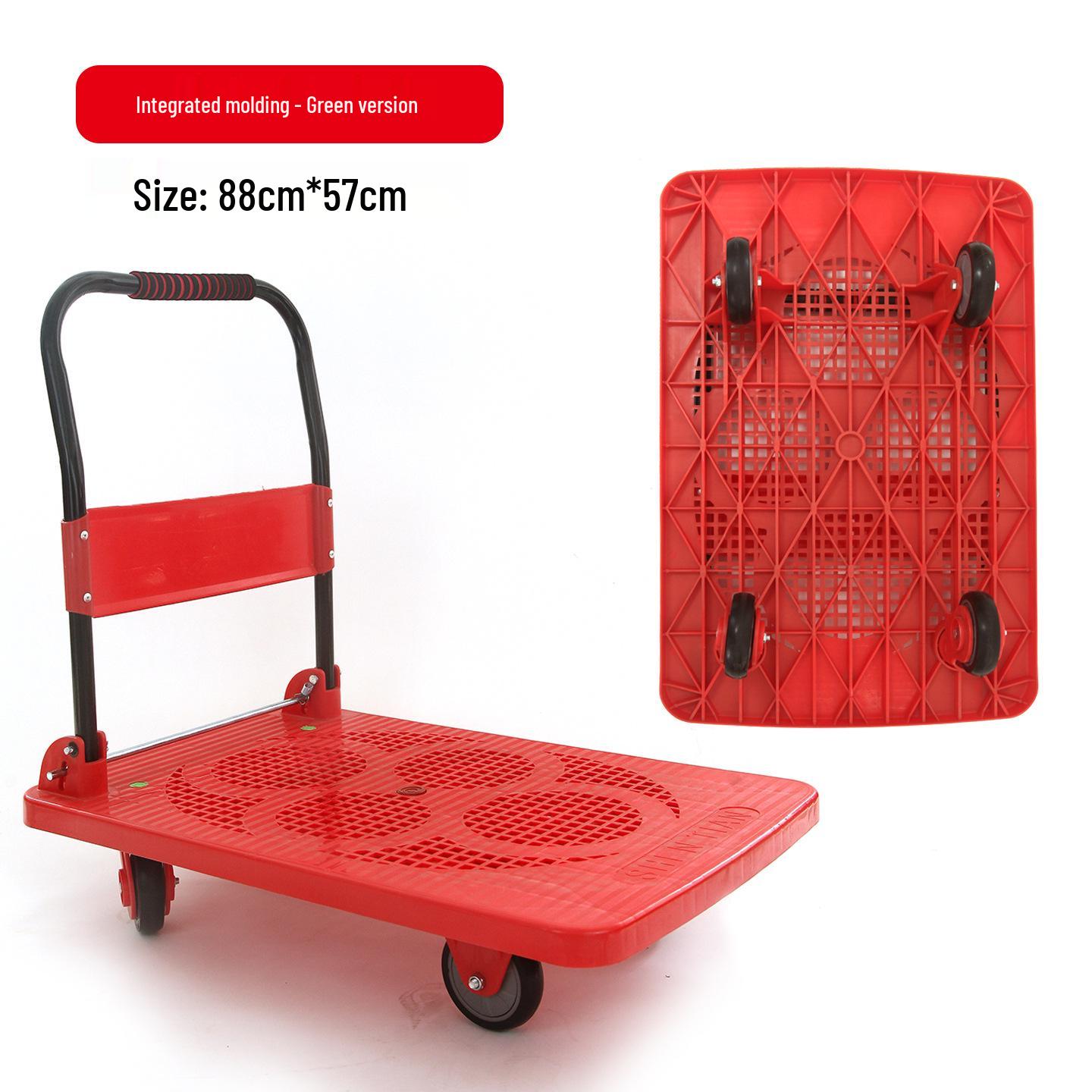 Compact Silent Folding Flatbed Hand Truck Trolley