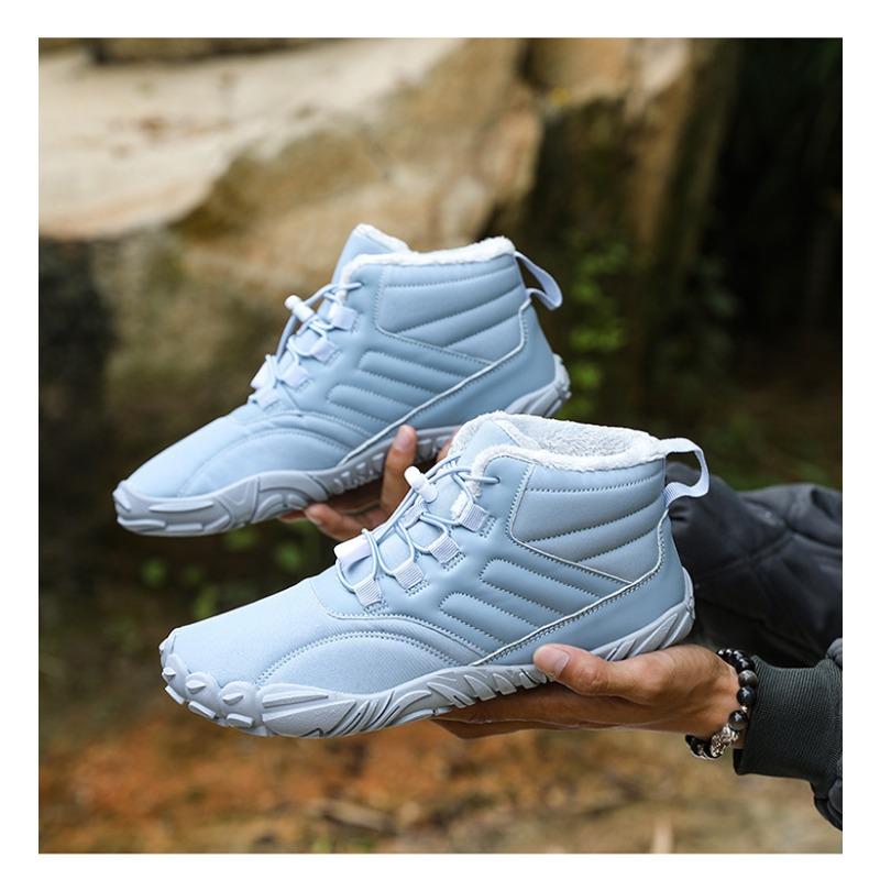 Outdoor Sports Shoes, Men and Women Padded Warm Boots, Wear-resistant Non-slip Snow Boots, Winter Thickening Couple Shoes