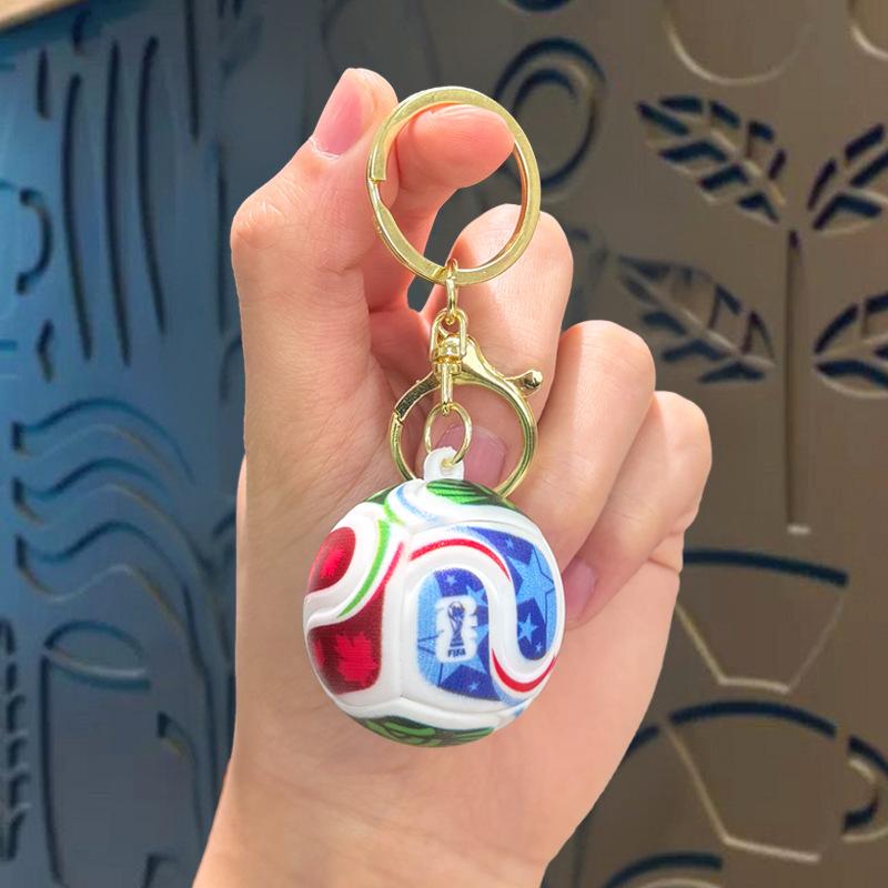 2026 FIFA World Cup Trophy Keychain Souvenir—A Perfect Gift for Male and Female Soccer Fans, Bag Charm