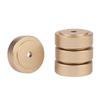 4PCS 30*10mm Aluminum Alloy Amplifier Feet   Amplifier Pads Feet Silver