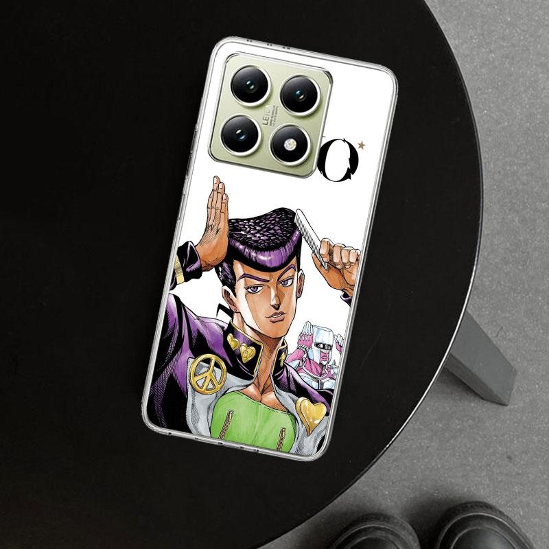 JoJo Adventure Higashikata Josuke Phone Case Cover for Xiaomi Redmi Note 15 14 13 12 11 Pro Plus 14S 12S 11S 11T 11E 10S 10 Cust
