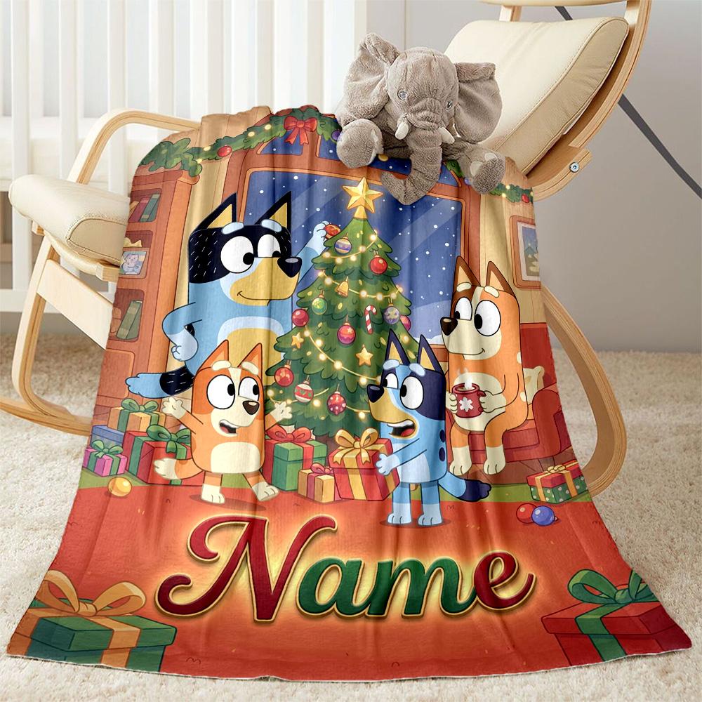 Halloween Friends Costumes Personalized Name Blanket Cozy Personalized Blanket Warmthful Decor Suitable for Living Room Bedding Office Picnics