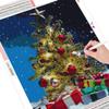 Úplný čtverec Diamantové vyšívání Vánoční stromeček Řemeslná sada Nový příchod 5D Diamantová malba Krajina Dekorace dětského pokoje