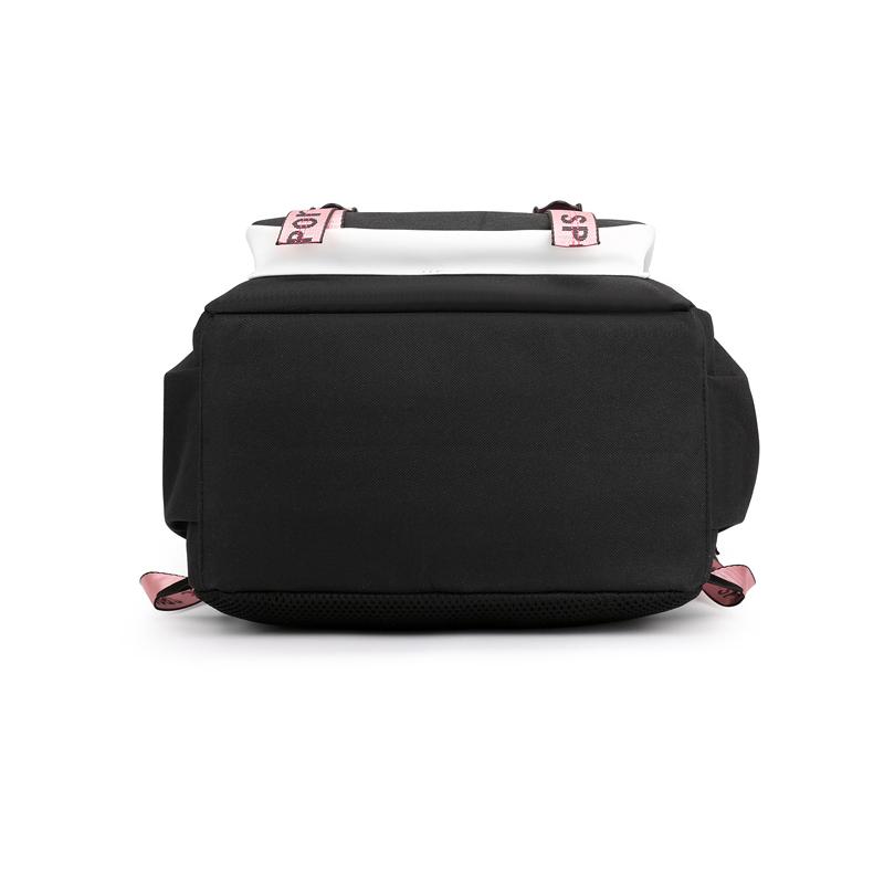 Anime Backpack Nezuko Kawaii Cartoon School Bag for Bag Manga To Travel Daily Girl Bookbag Adult Large Capacity Backpack