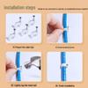 SAMZHE Nail-in Cable Clips