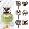 Bat Pumpkin Ghost Skull Bat Pumpkin Cupcake Toppers Cartoon Cake Sign  Kids Gift