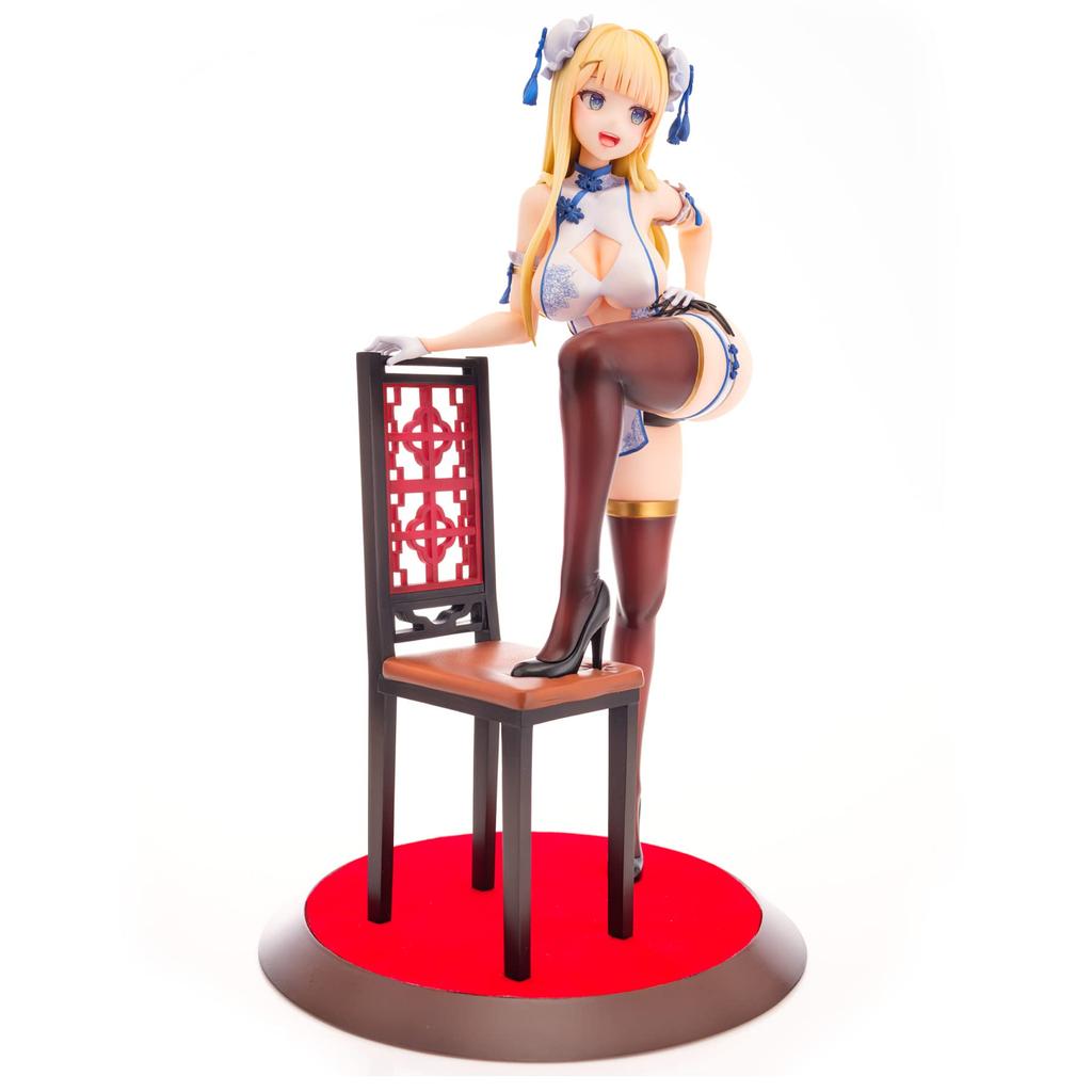 Merchandising Lisens Orientalsk Jentefigur 27cm OEKAKIZUKI Original Karakter Skala 1/6