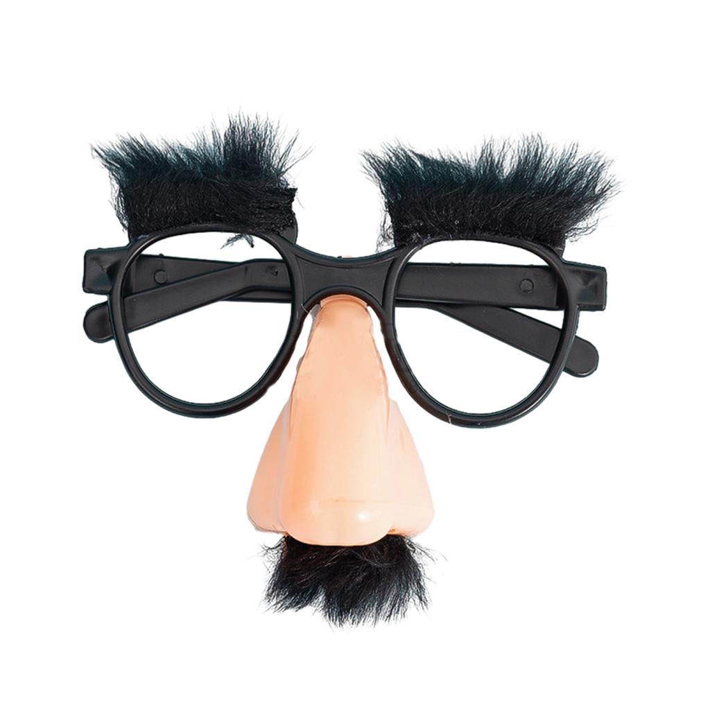 Funny Disguise Glasses with Big Nose Perfect for Party Decoration and Costume Dress Up