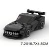 MOC Blocks Compatible Mercedes Sports Car - Black Classic Creative Desktop Model