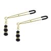 Nipple Stimulation Clamp Adjustable Metal Clamp Men Women Nipple Stimulator Adult Body Clamp Sex Toy for Couples Pleasure Private Orgasm