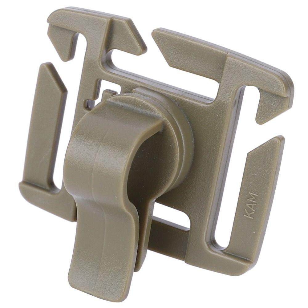 10 Pezzi Clip Leggere per Tubo di Idratazione Clip Regolabile per Tubo dell'Acqua Fibbia Resistente per Zaino Outdoor