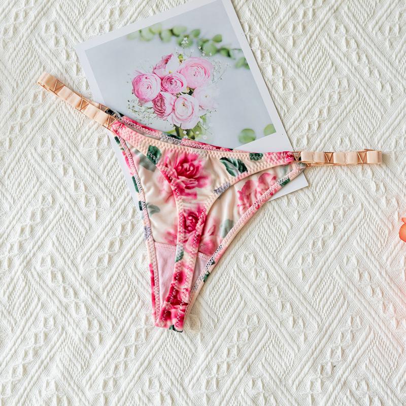 

Брендовые бикини, необычные стринги, стринги, леопардовые женские эротические трусики с цветочным принтом, сексуальные стринги Mujer, женское белье XL