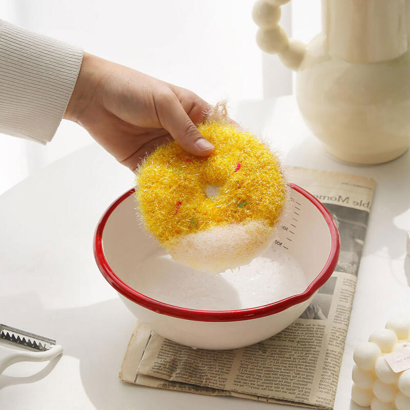 Lovely Donut Washcloth Set 4P