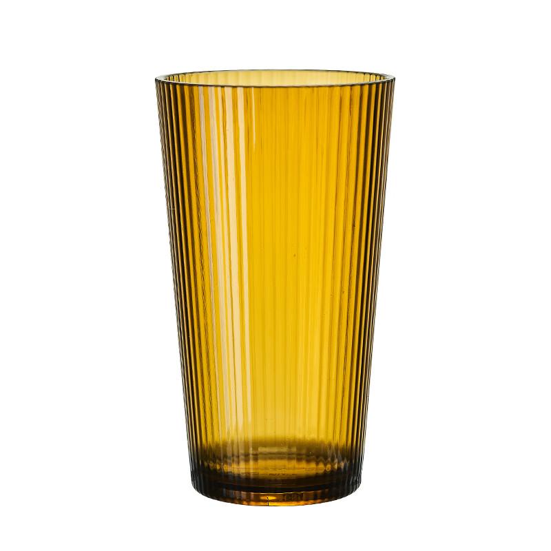 Amber Acrylic Plastic Tea & Juice Cup
