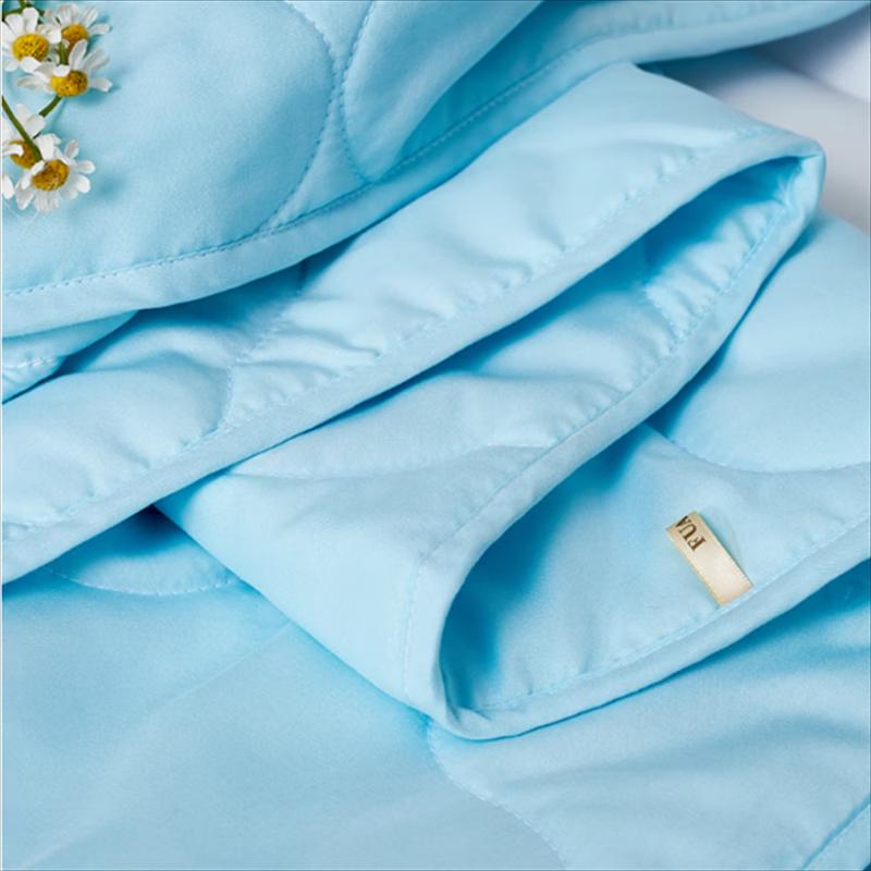 FUANNA Divan Plain Summer Quilt