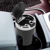 Automotive Ashtray with Light, One-Click Lid – Practical and Stylish Car Accessory for Home and Vehicle Use Convenient