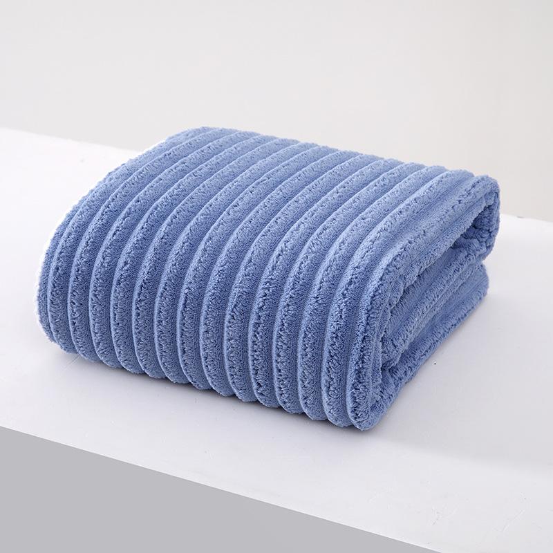 Adult Super Absorbent Ultra-fine Towel, Quick Drying Texture Towel, Soft Home Bath Towel